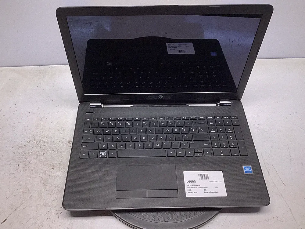 HP 15-BS289WM Intel Pentium Silver N5000 1.1GHz 4 GB NO HDD