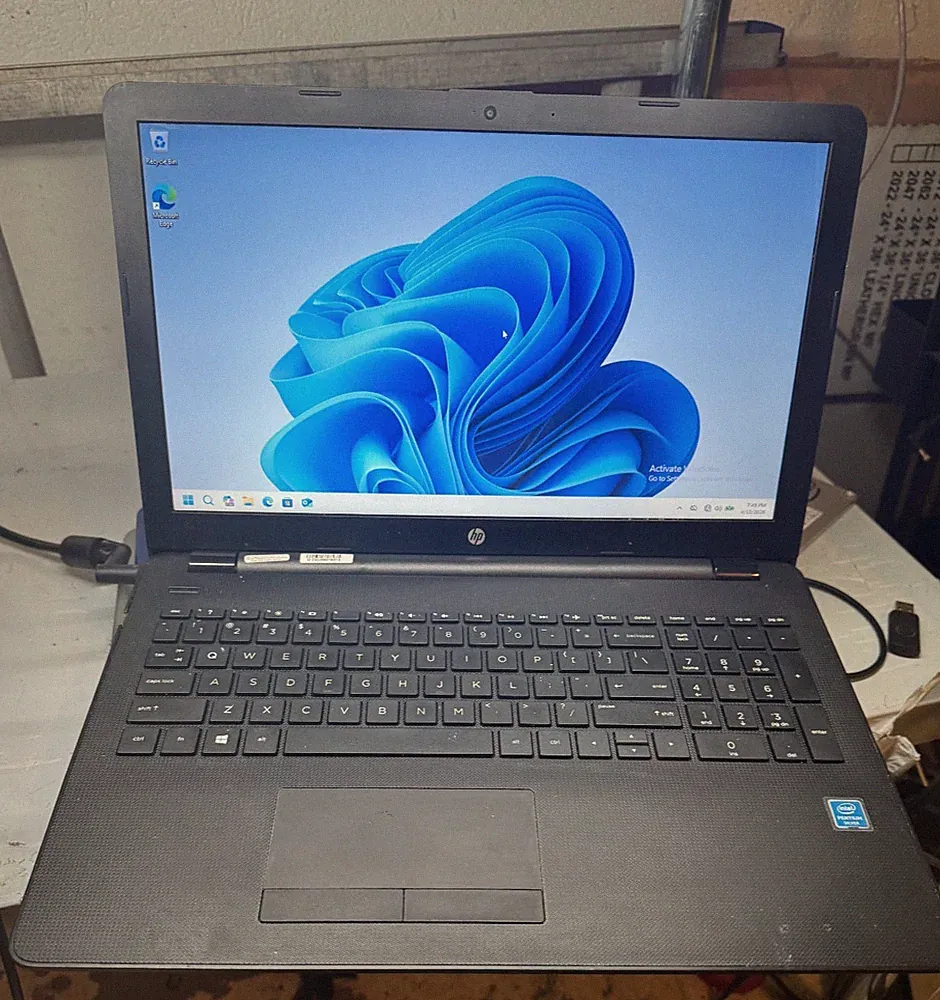 HP 15-bs289wm Pentium Silver N5000, 8GB RAM, 1TB HDD, Win11, TCH-SCRN #5094