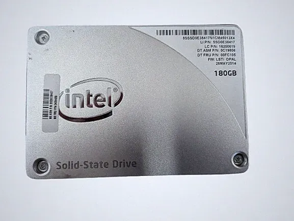 Intel internal hard drive